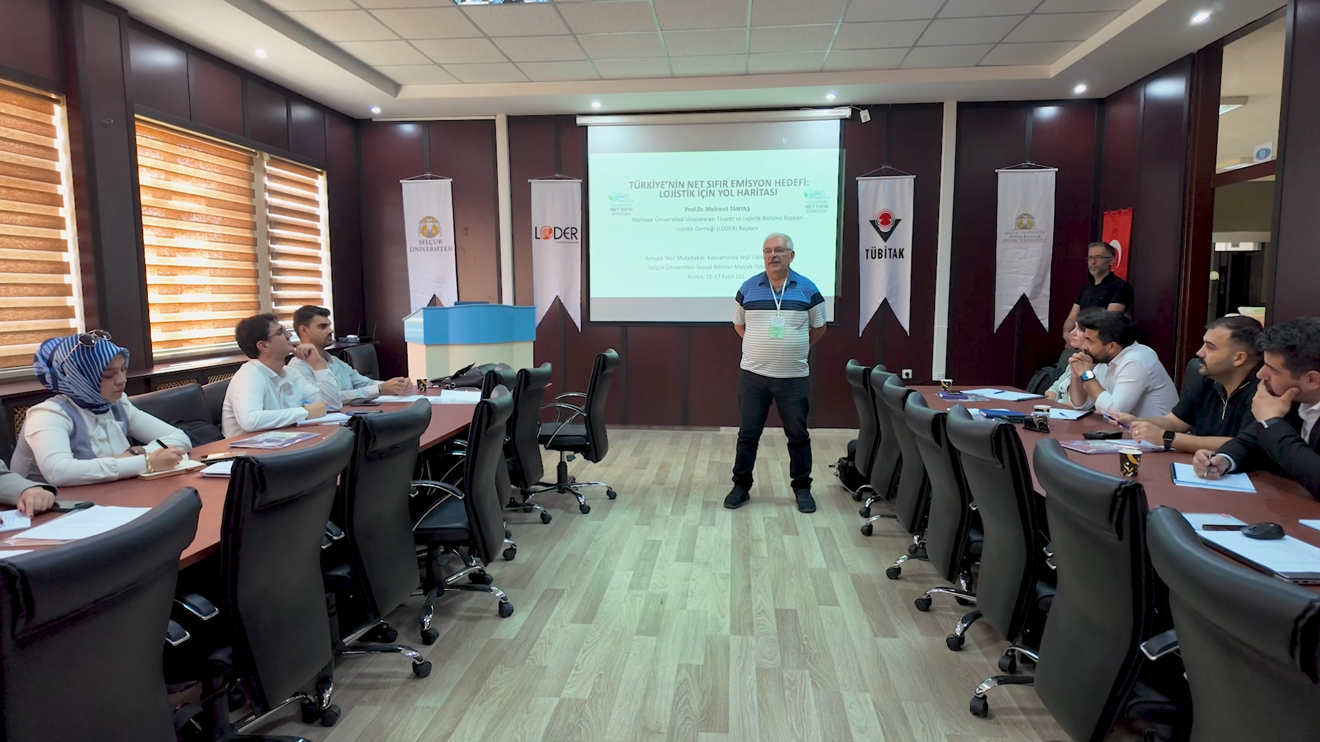 Lojistik sektörünün temsilcileri Selçuk Üniversitesinde buluştu